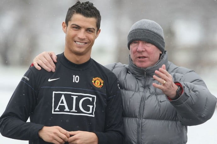 Sir Alex Ferguson played a huge part in Ronaldo's return to Manchester United