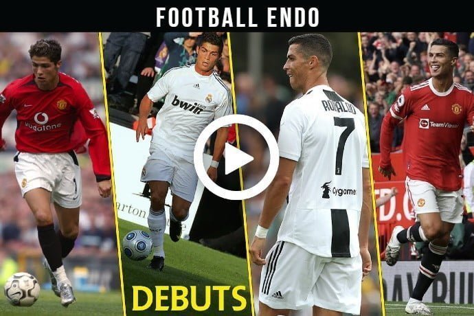 Video: Cristiano Ronaldo Debuts For Sporting, Manchester United 2X, Real Madrid, Juventus