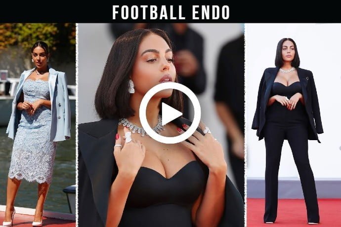 Video: Georgina Rodriguez Ronaldo at 78th Venice Film Festival 2021