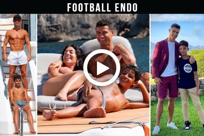 Video: Cristiano Ronaldo and CR7 Jr during summer vacation 2021