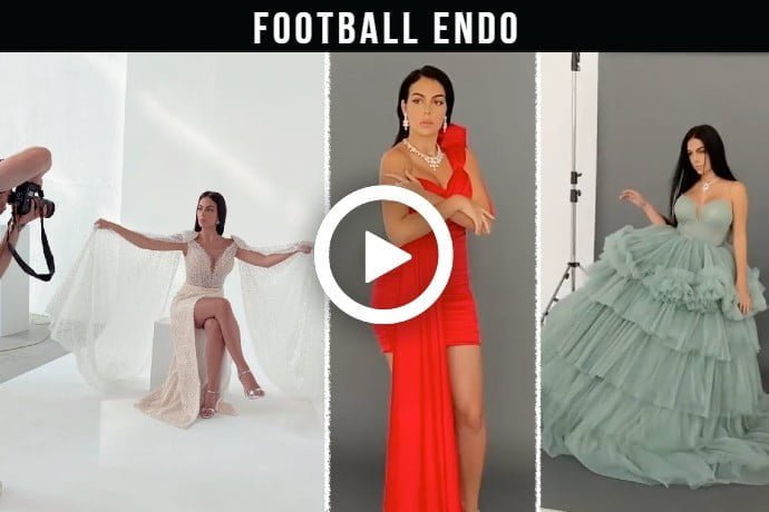 Video: Georgina Rodriguez Ronaldo shooting for L'Officiel India magazine