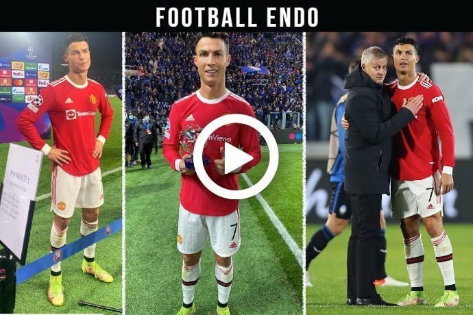 Video: Cristiano Ronaldo vs Atalanta The man of the match and scored 2 goals in Bergamo