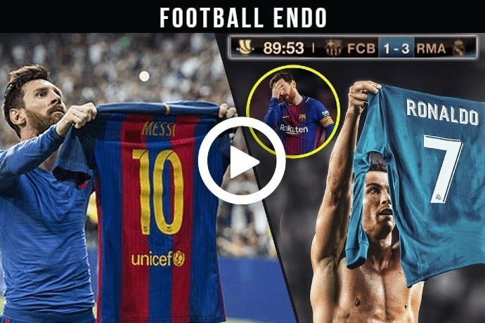 Video: The Day Cristiano Ronaldo Finally Get Revenge Against Lionel Messi and Barcelona