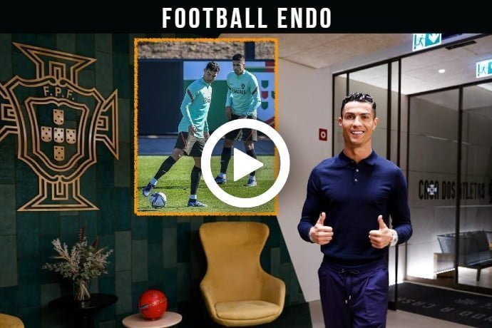Video: Cristiano Ronaldo in Lisbon start prepare for match vs Ireland