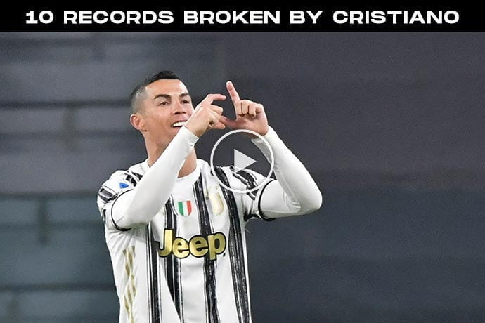 Video: 10 Legendary Records That Ronaldo has broken in his Career