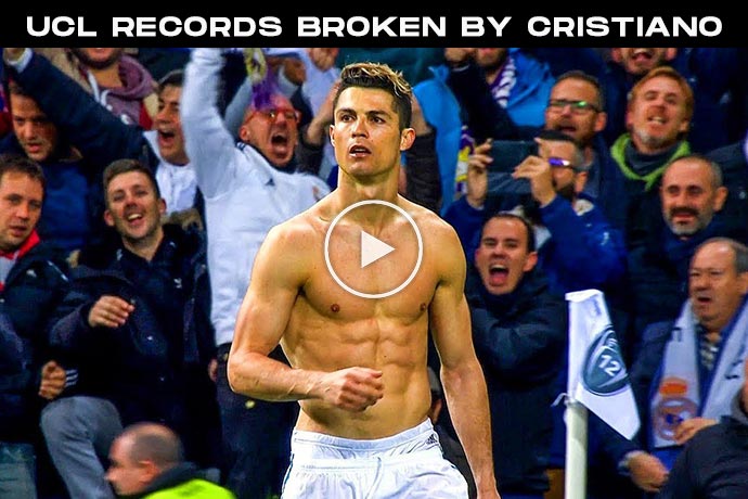 Video: 7 Champions League Records Broken By Cristiano Ronaldo