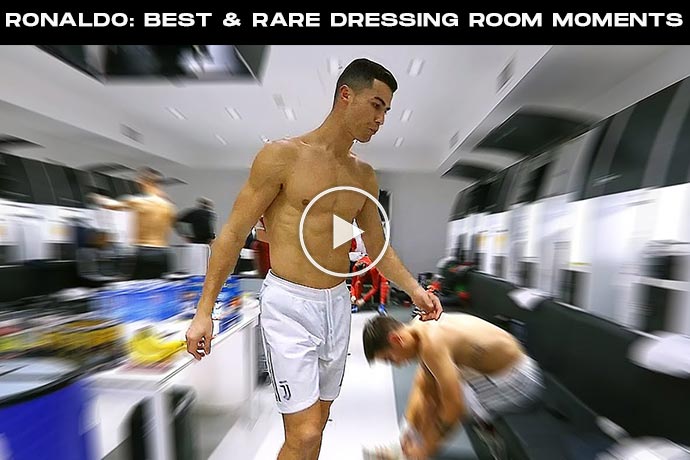 Video: Cristiano Ronaldo: Best & Rare Dressing Room Moments