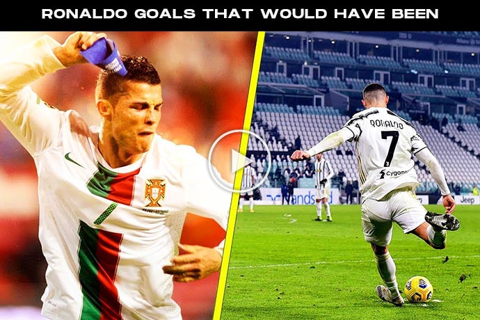 Video: 15 Minutes of Cristiano Ronaldo Goals That Would Have Been