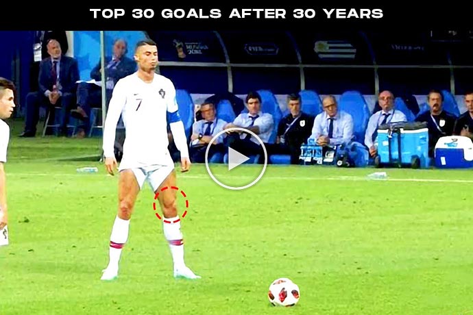 Video: Cristiano Ronaldo Top 30 Goals After 30 Years That No One Expected