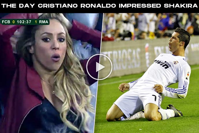 Video: The Day Cristiano Ronaldo Impressed Shakira