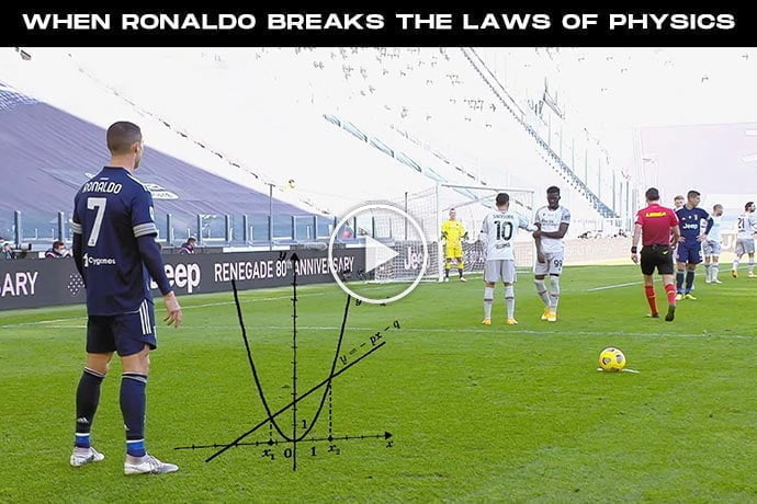 Video: When Cristiano Ronaldo Breaks the Laws of Physics