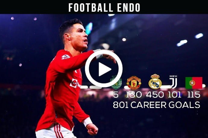 Video: Cristiano Ronaldo All 801 Career Goals /with Commentary
