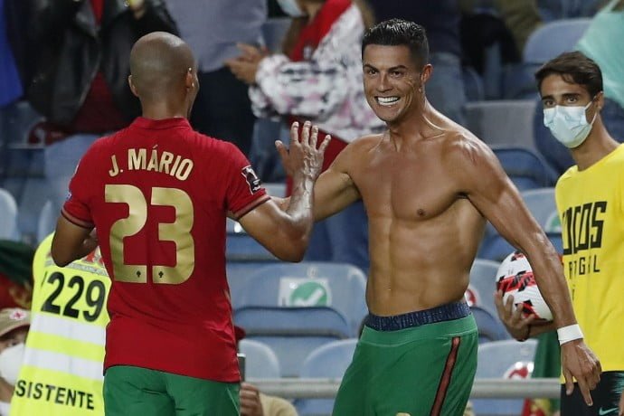 Cristiano Ronaldo surpassed Ali Daei as the most prolific scorer in the history of men's international football.