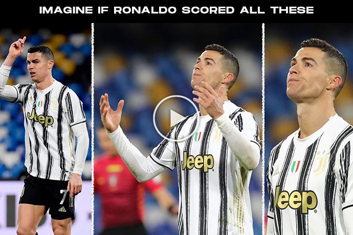 Video: Imagine if Cristiano Ronaldo Scored all these