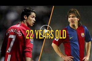 Video: 22 years old Ronaldo Vs 22 years old Messi – Epic Battle