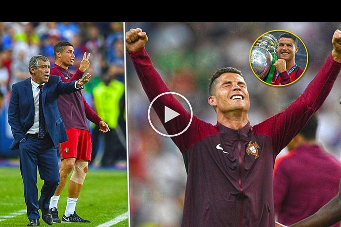 Video: The Day Cristiano Ronaldo Led Portugal And Was Champion