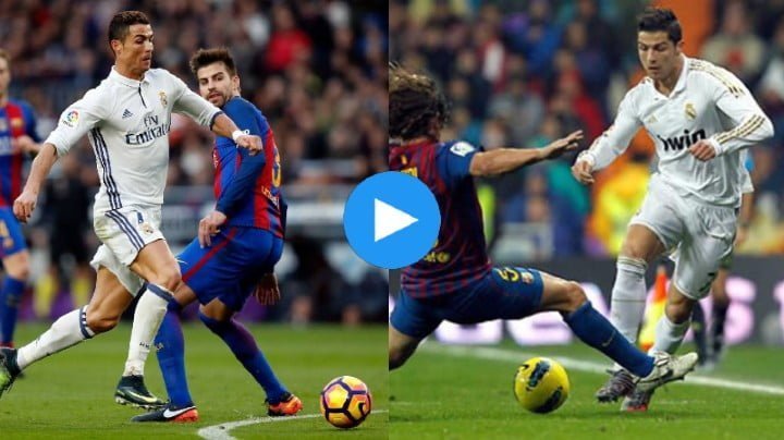 Video: Cristiano Ronaldo Destroying Big Players ft. Messi, Nesta, Puyol, Lampard and Many More