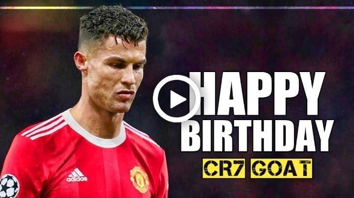 Happy (37) Birthday - Cristiano Ronaldo
