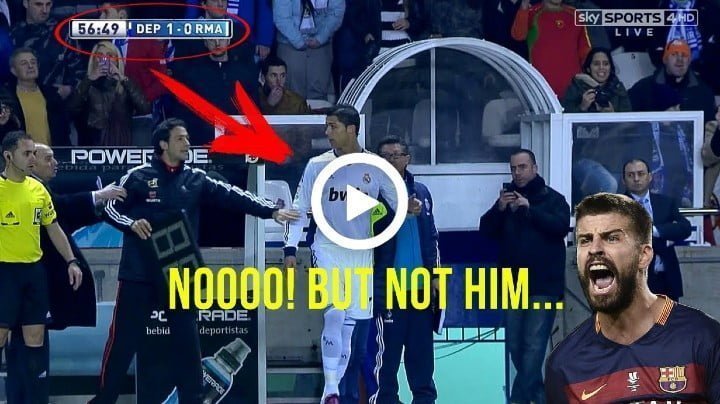 Video: When Cristiano Ronaldo Substituted And Changed The Game