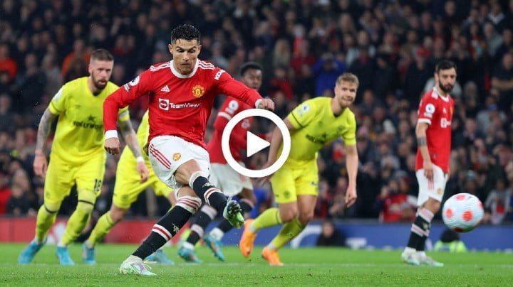 Video: Cristiano Ronaldo Goal Against Brentford