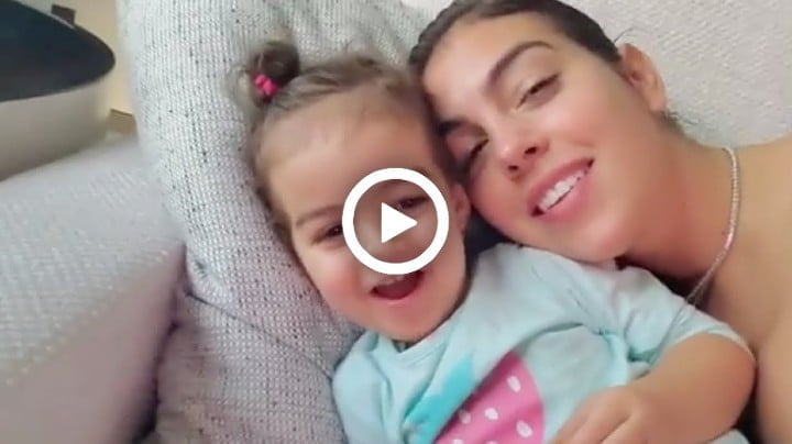 Video: Cristiano Ronaldo and Georgina Rodriguez daughter Alana