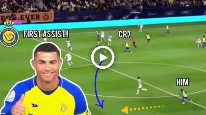 Video: Cristiano Ronaldo First Assist for Al Nassr