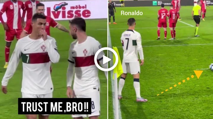 Video: Cristiano Ronaldo Free Kick vs Luxembourg