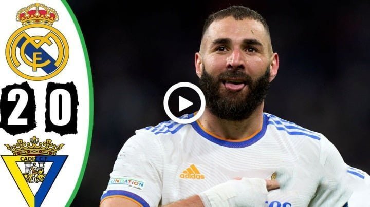 Video: Real Madrid vs Cadiz 2-0 | All Goals & Highlights 2023