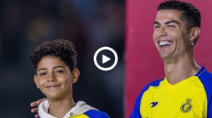 Video: Beautiful Complicity Between Cristiano Ronaldo And His First Son Cristianinho