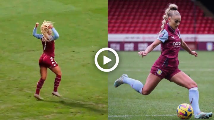 Video: Alisha Lehmann was UNSTOPPABLE vs Leicester City 2022 | 1080p All Touches