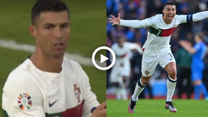 Video: Cristiano Ronaldo Last minute Goal vs Iceland!!⚽ | Watch Here