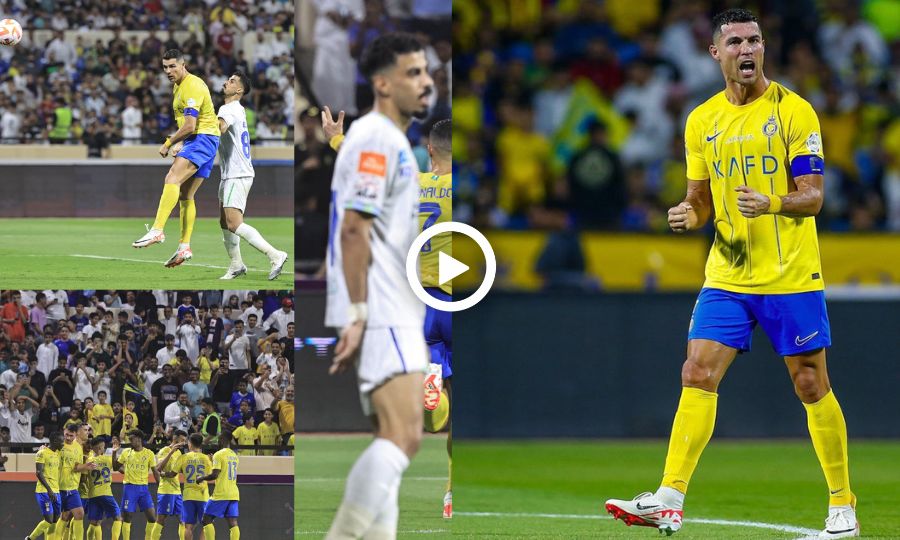 Video: Cristiano Ronaldo Scores 2 Goals and Also Gets 1 Assist (Sadio Mane) vs Al Fateh
