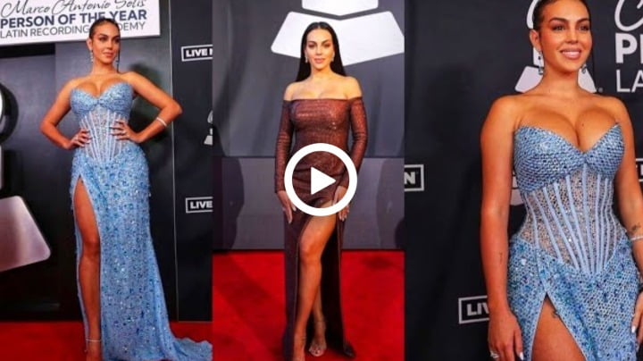 Video: Georgina Rodriguez At Latin Grammys