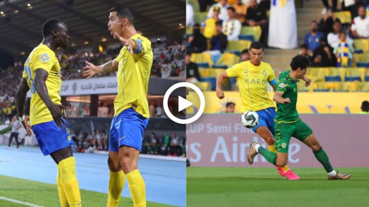 Video: Cristiano Ronaldo Game Winner Against Al Shorta | Arab Club Champions Cup