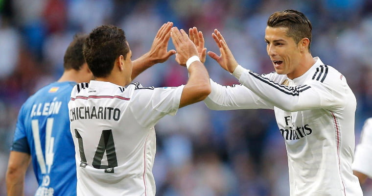 Chicharito Names Cristiano Ronaldo In 3 Best Players He Has Played With