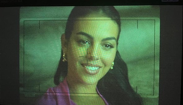 Georgina rodriguez in a music video "Energia Bacana"