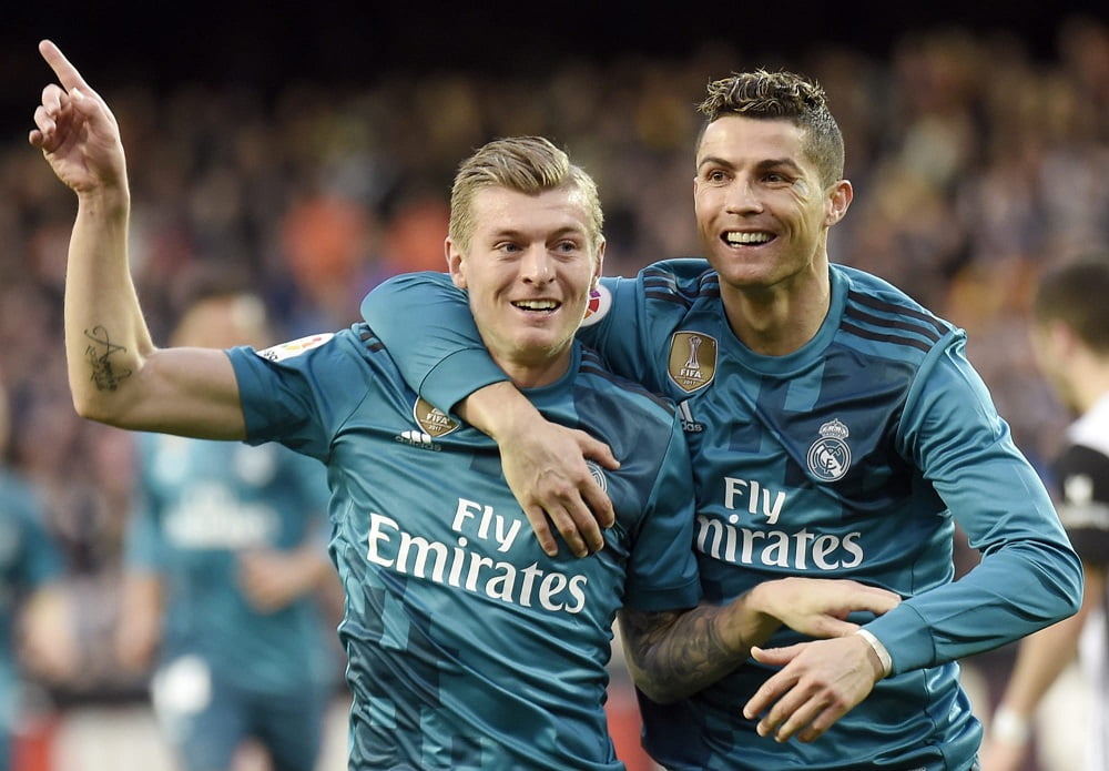 Toni Kroos Praises Cristiano Ronaldo In His Latest Podcast