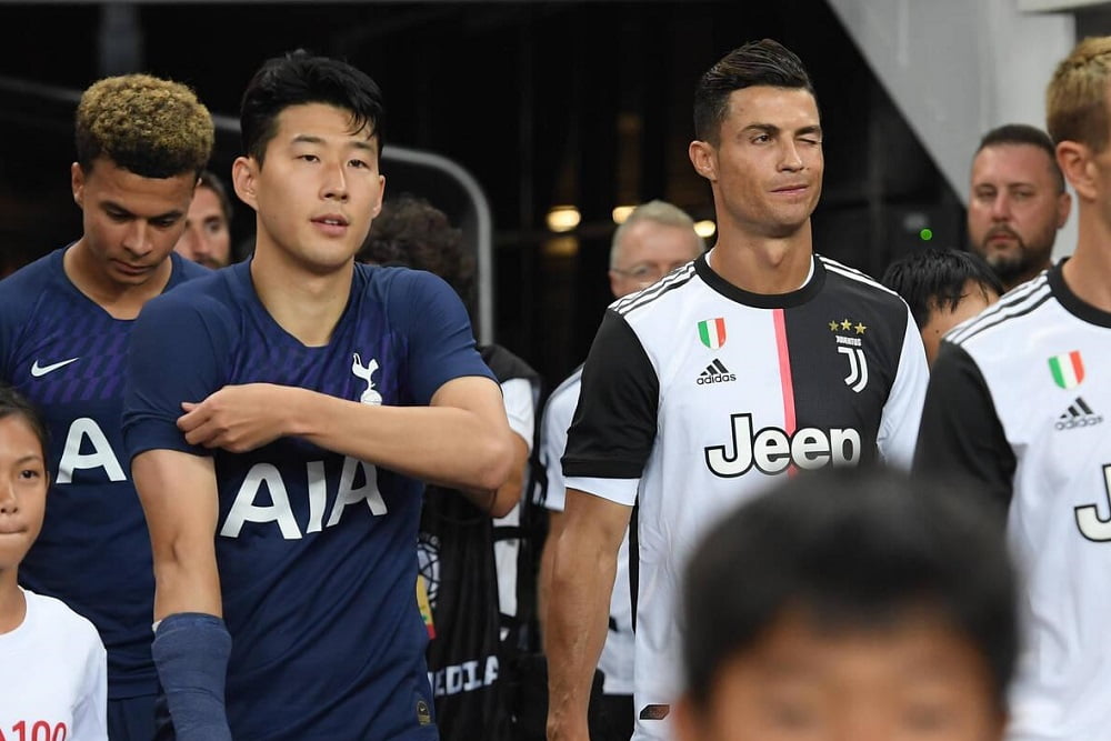 Son Heung Min Names Cristiano Ronaldo As One Of GOATs | See Video