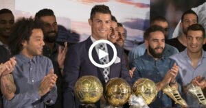 On This Day In 2015, Real Madrid Honored Cristiano Ronaldo For Becoming All Time Topscorer Of Real Madrid