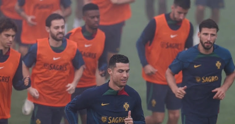 Video Cristiano Ronaldo In Training Today See Pics