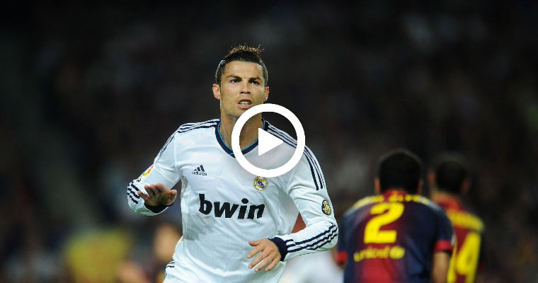 Video On This Day 11 Years Ago, Ronaldo Scored A Brace Against Barcelona