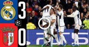 Video: Real Madrid 3-0 Braga | All Goals & Highlights | Real Madrid vs Braga