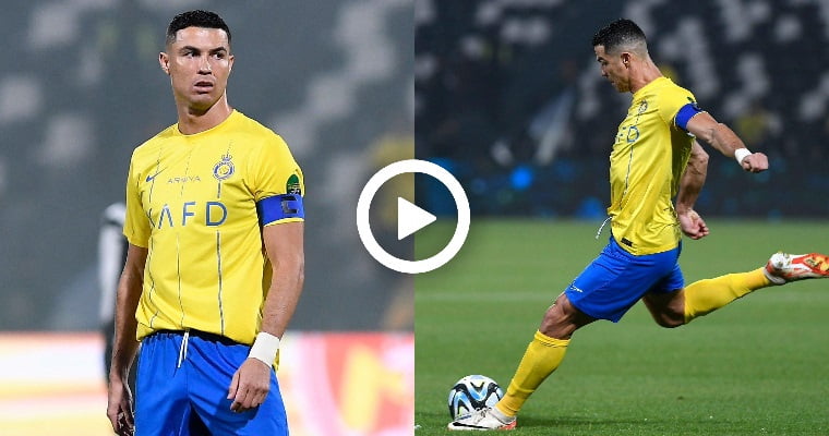Video: Cristiano Ronaldo Scores His 50th Goal Of The Season