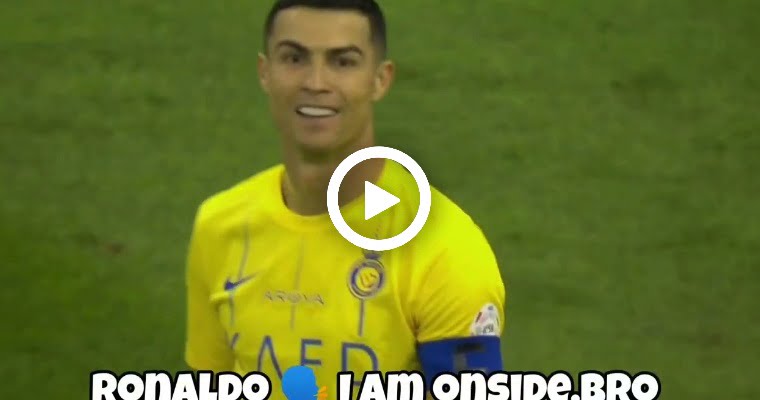Video: Sadio Mané assist Cristiano Ronaldo Volley Goal vs Al Hilal l Offside?