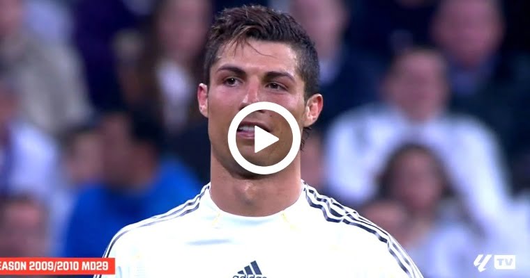 Watch Cristiano Ronaldo vs Atletico Madrid Home 2009-10 | La Liga In English Commentary