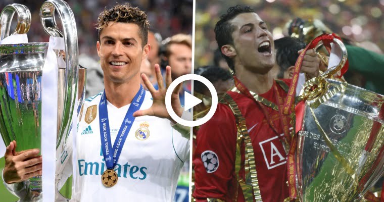 Watch Cristiano Ronaldo All Goals In Champions League