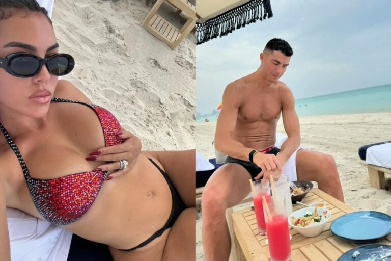 On Their Holiday, Georgina Rodriguez Stuns in a Bikini, Showcasing Her Beautiful Curves