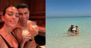 Cristiano Ronaldo Recently Shared Adorable Pictures of His Holiday With His Partner Georgina Rodriguez and Their Children