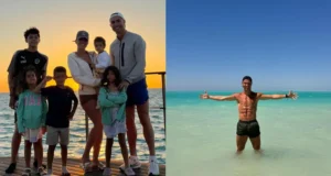 Family Time Brings Happiness to Cristiano Ronaldo