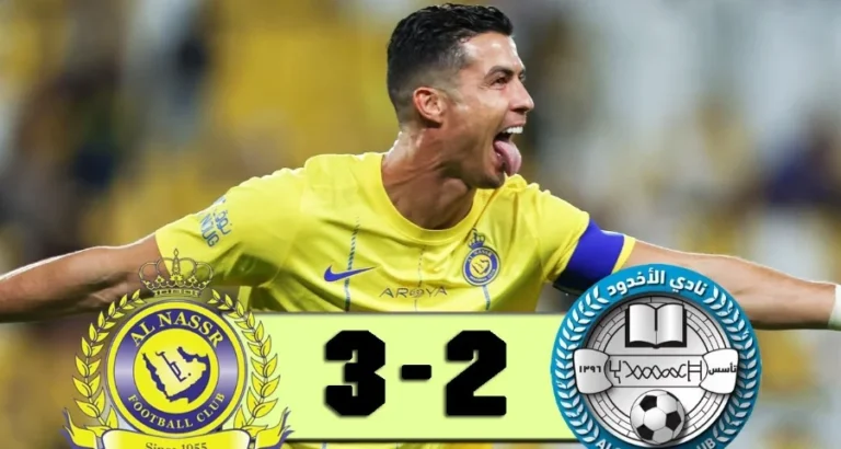 Watch Al Nassr vs Al Akhdoud 3-2 Highlights & All Goals 2024 | Cristiano Ronaldo Goal